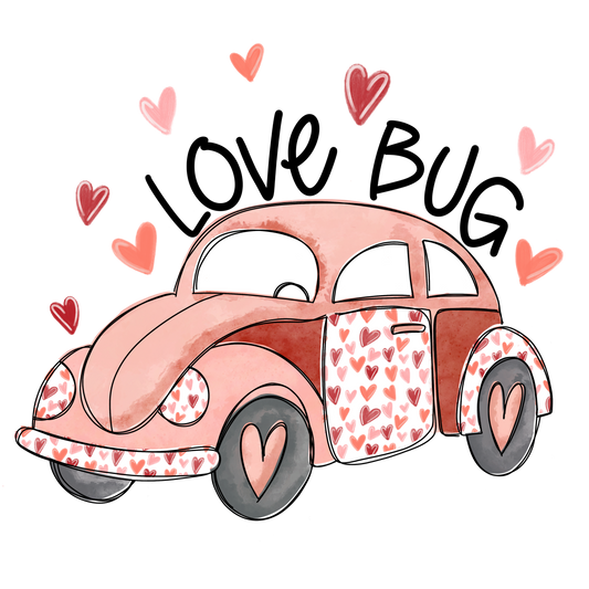 Love Bug on Mint Tee